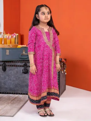 2 Piece Lawn Suit-Embroidered