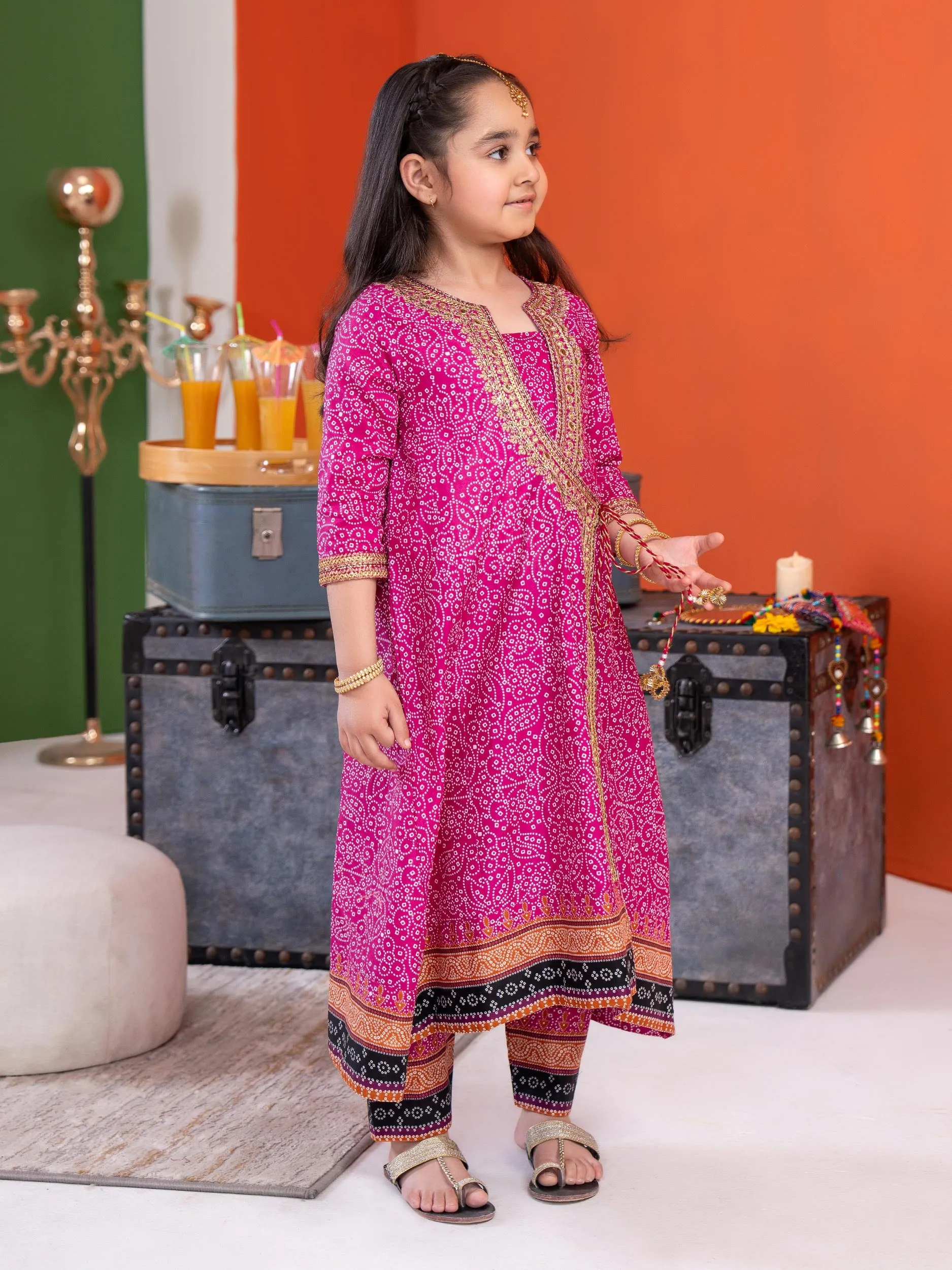 2 Piece Lawn Suit-Embroidered