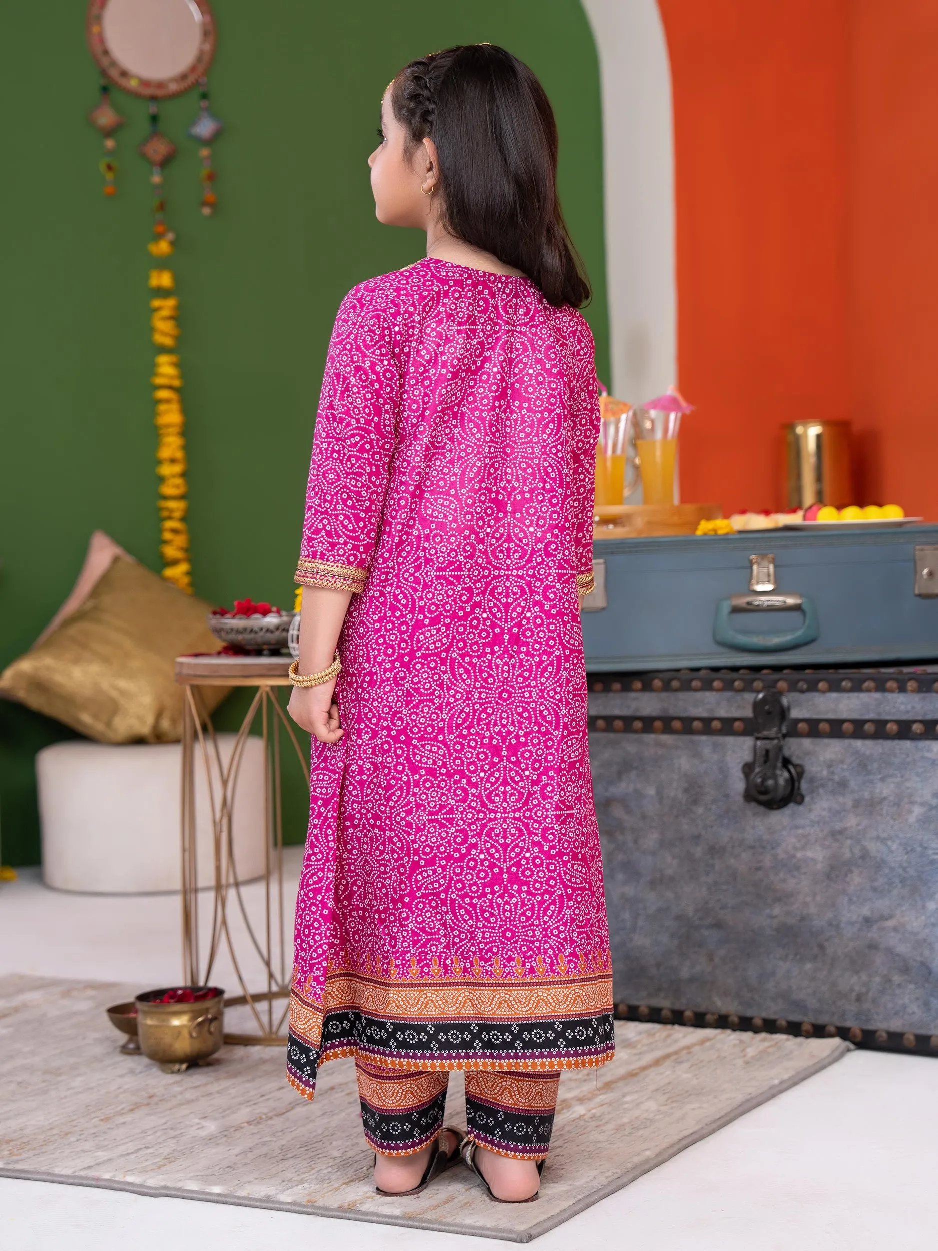 2 Piece Lawn Suit-Embroidered