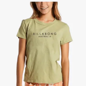Billabong Girls Serenity Short Sleeve Tee Willow
