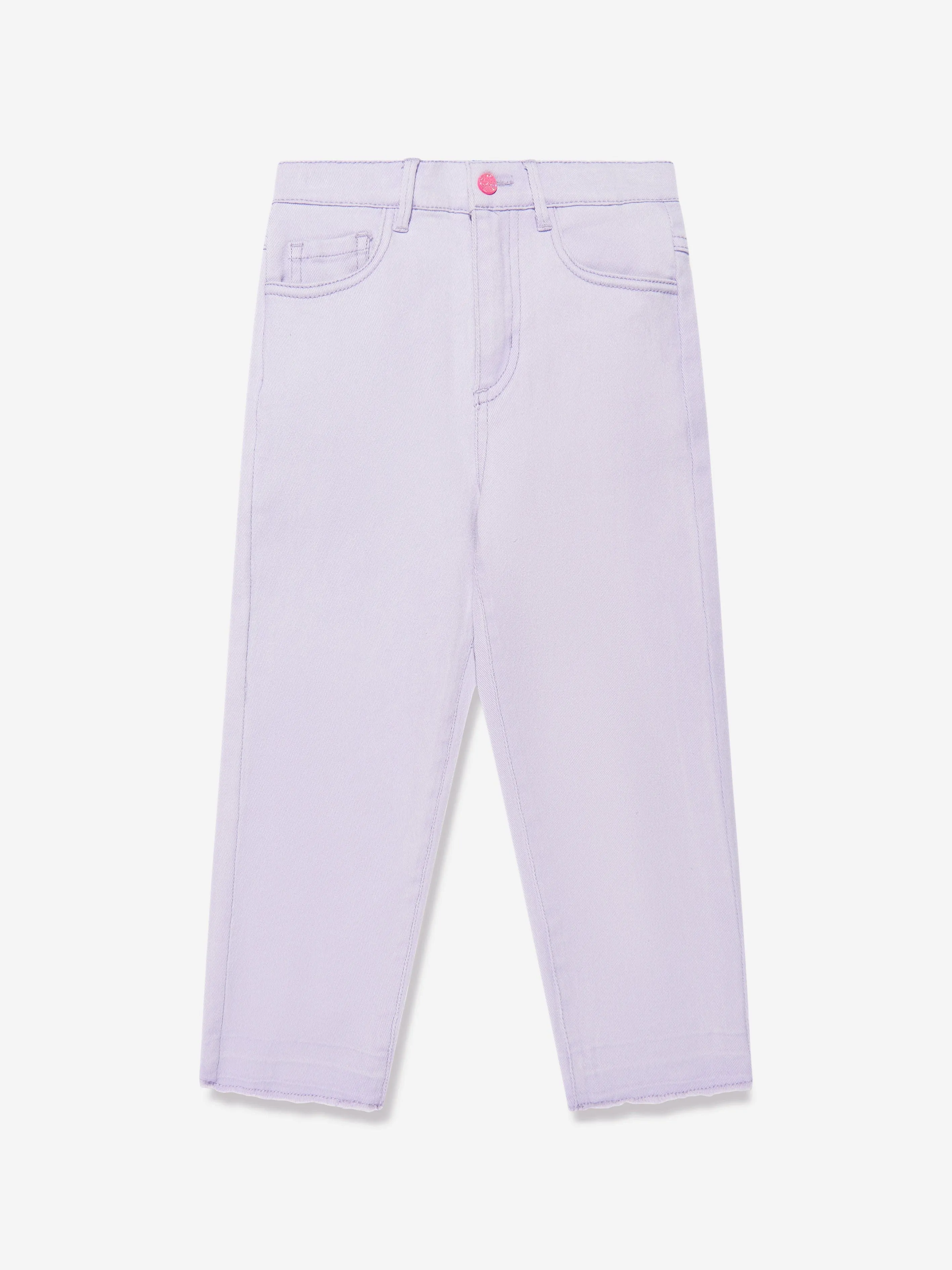 Billieblush Girls Twill Trousers in Lilac