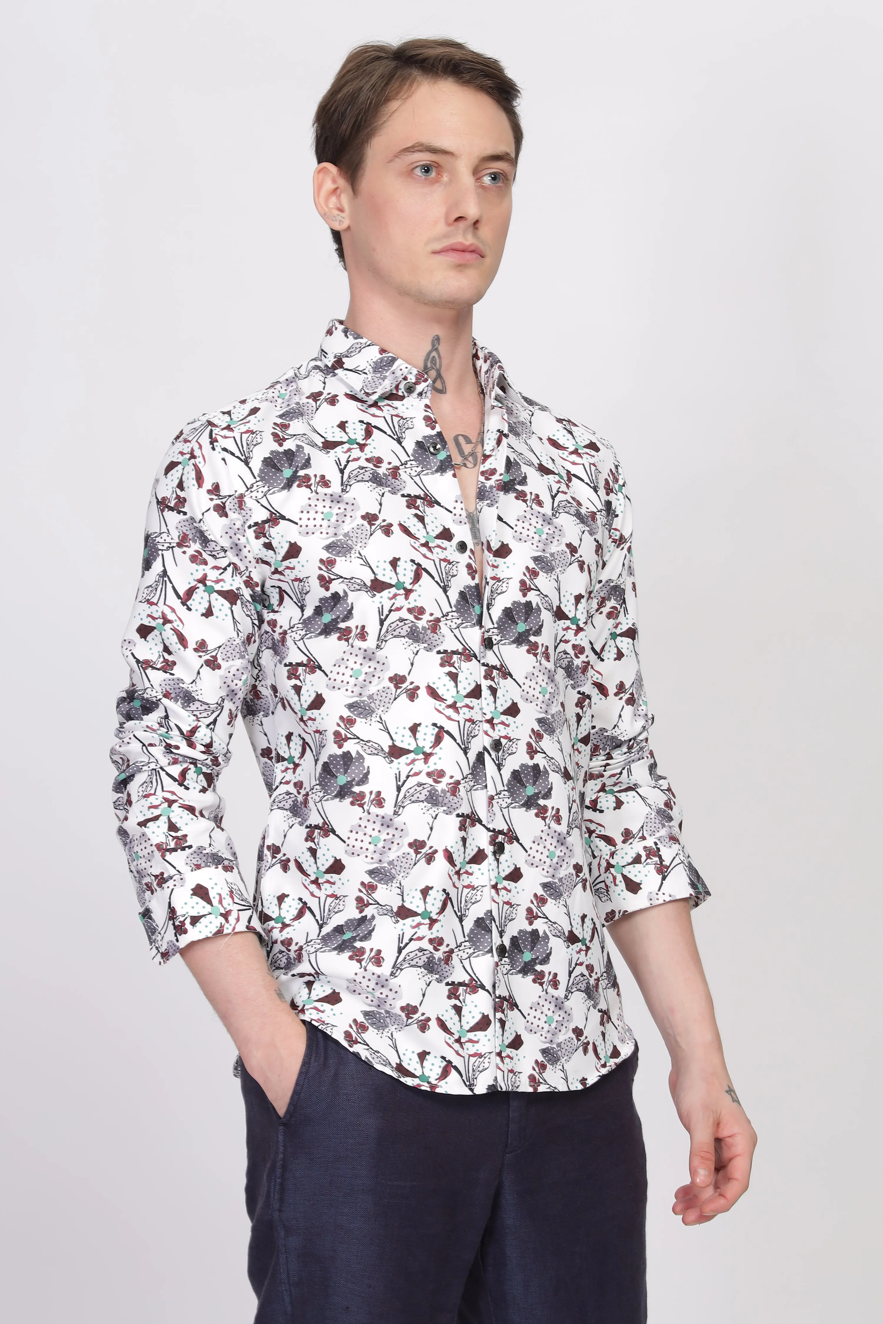 Bloom Floral Printed Shirt