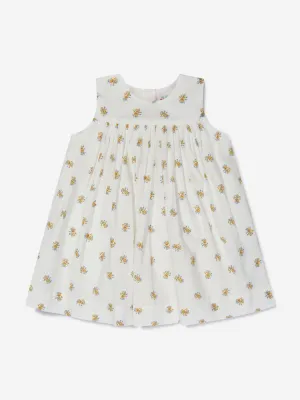 Bonpoint Baby Girls Cotton Poplin Floral Print Dress