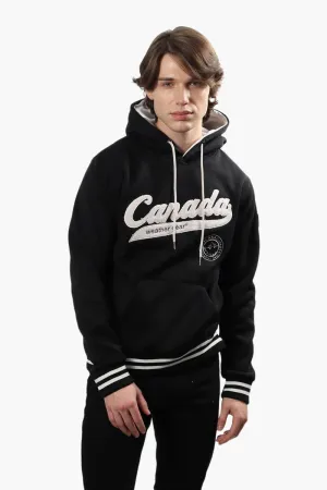 Canada Weather Gear Striped Cuff Hoodie - Black