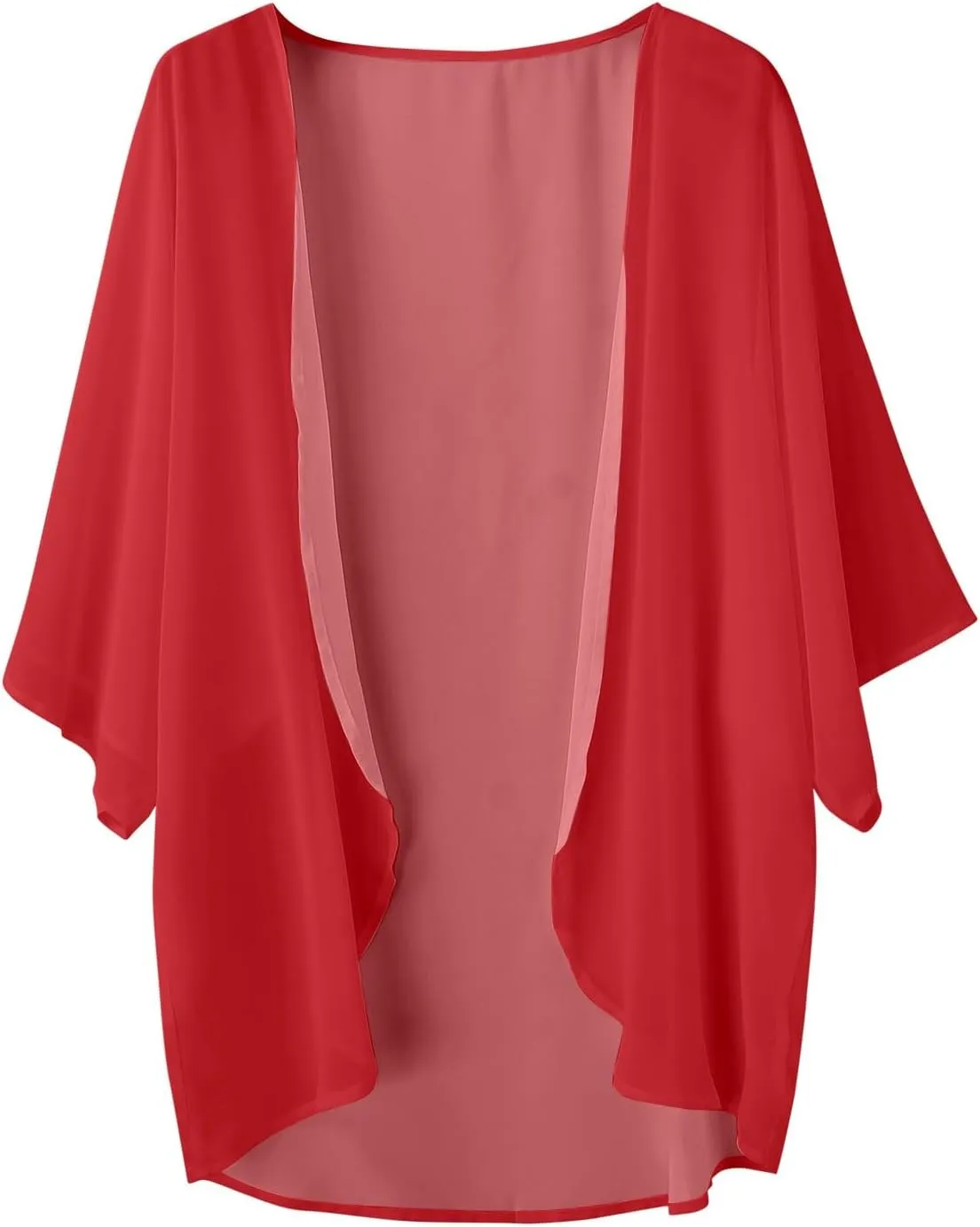Cardigan for Women Cropped Solid Puff Sleeve Bolero Shrug Open Front Sheer Cardigans Elegant Ladies Summer Blouse Tops