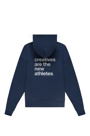 CATNA Zip Up Hoodie Navy