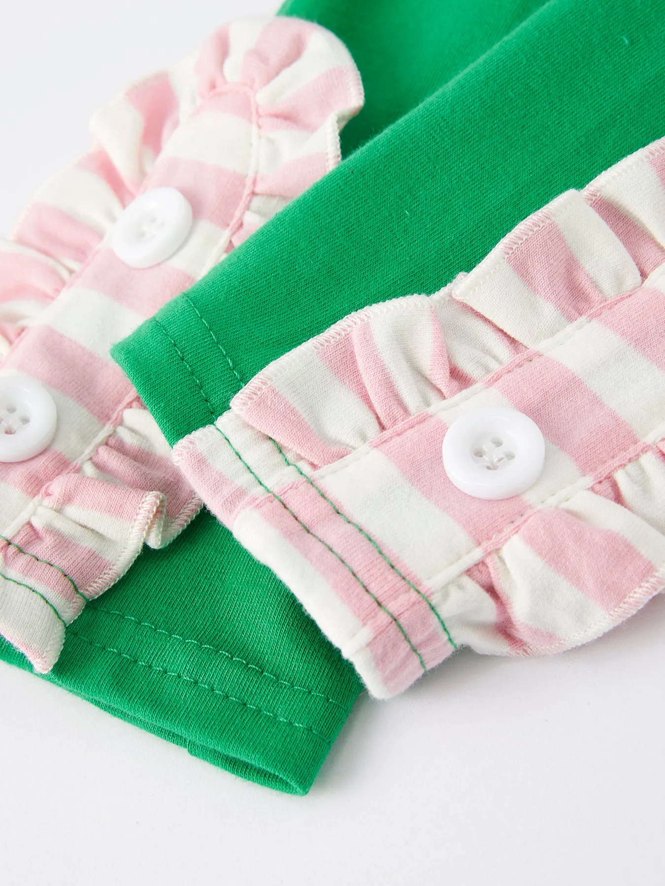 Christmas Tree Smocking Embroidered Girls Outfit Set