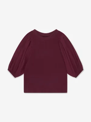 DL1961 Girls Kayla Blouse in Red