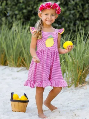 Girls Lemons and Watermelons Dress