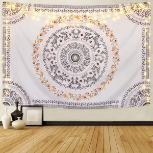 Hippie Floral Tapestry