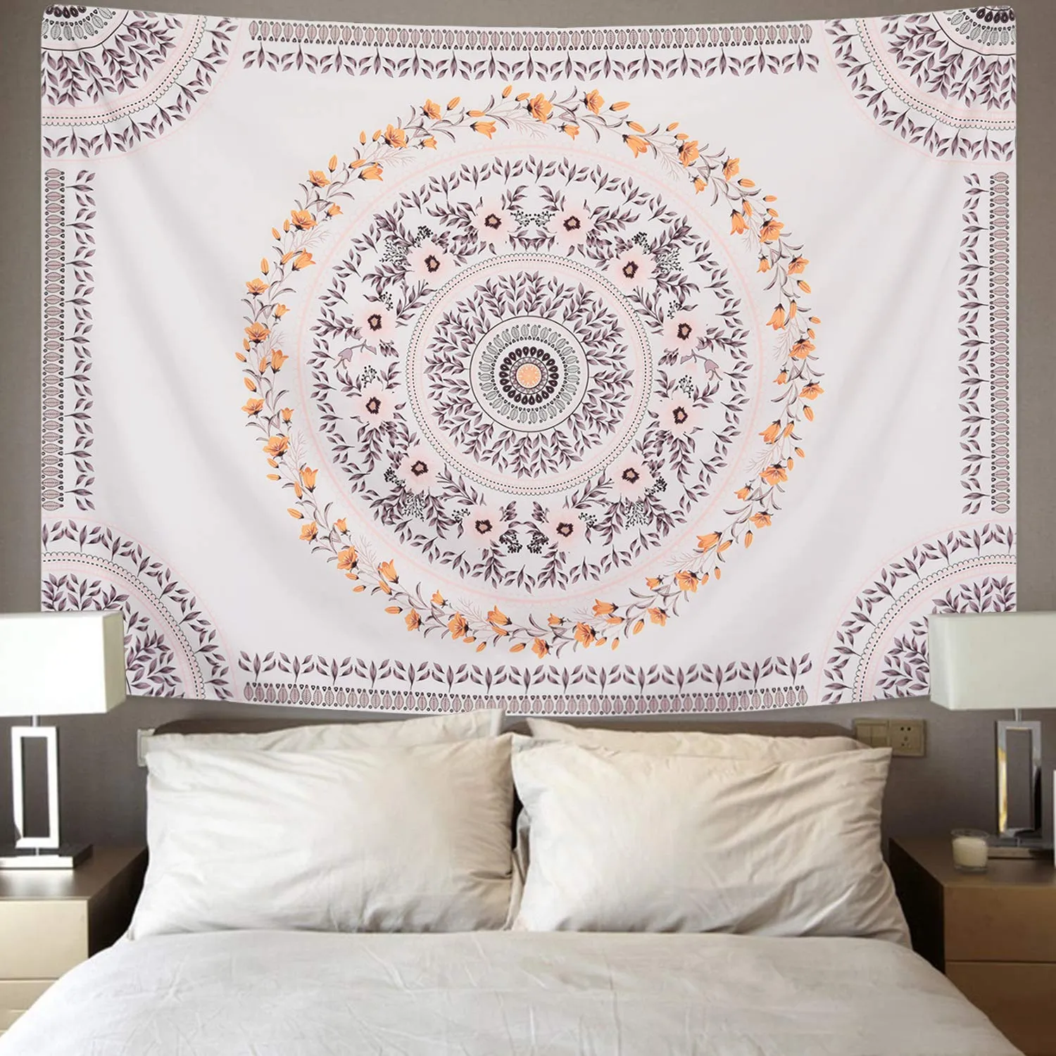 Hippie Floral Tapestry