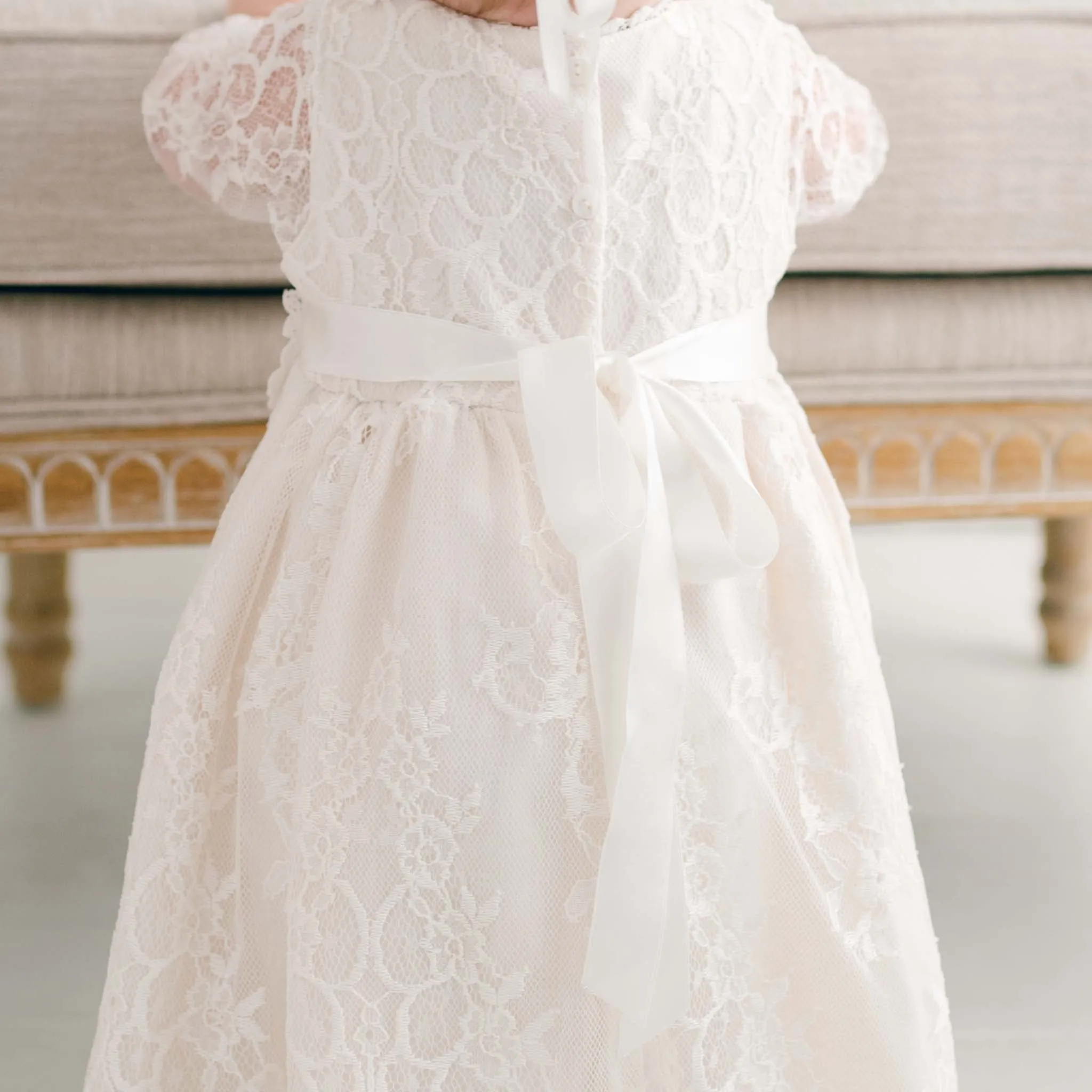 Juliette Christening Gown & Bonnet