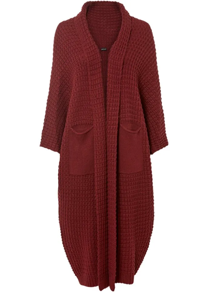 Long cardigan Bodyflirt, red