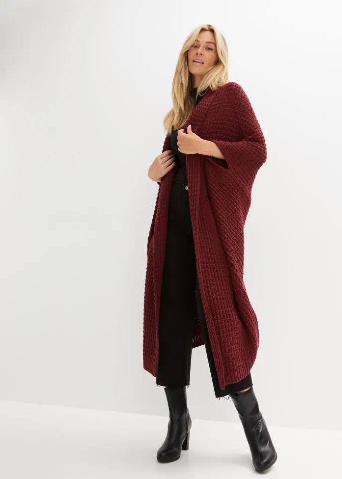 Long cardigan Bodyflirt, red