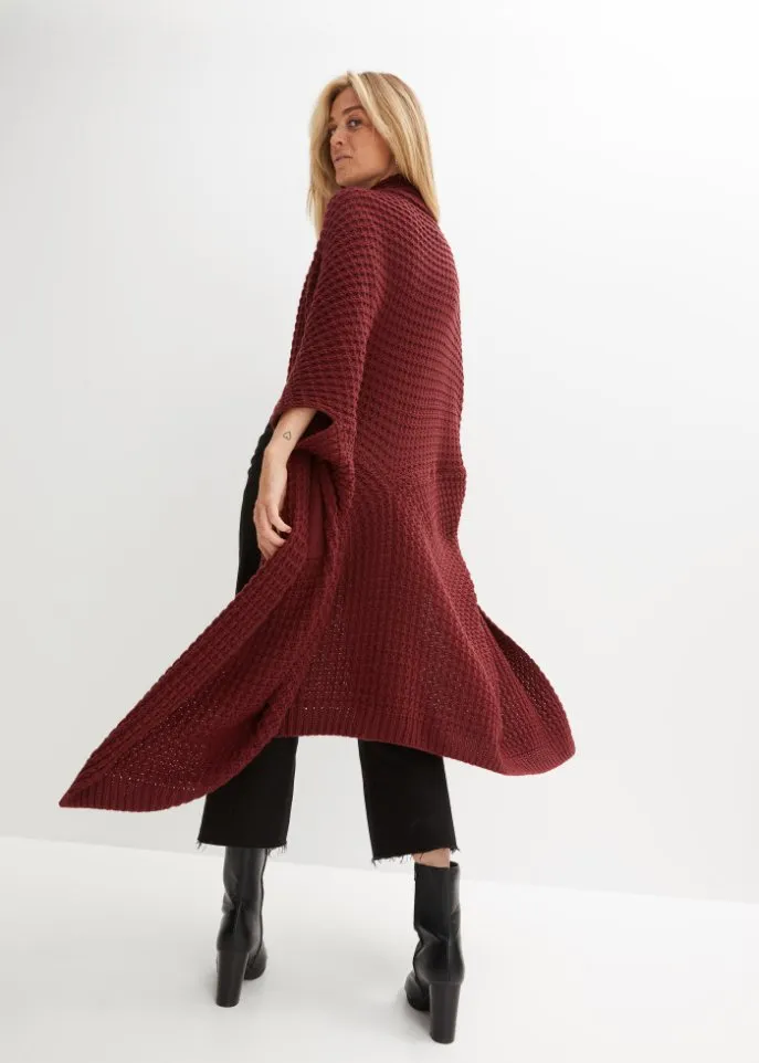 Long cardigan Bodyflirt, red
