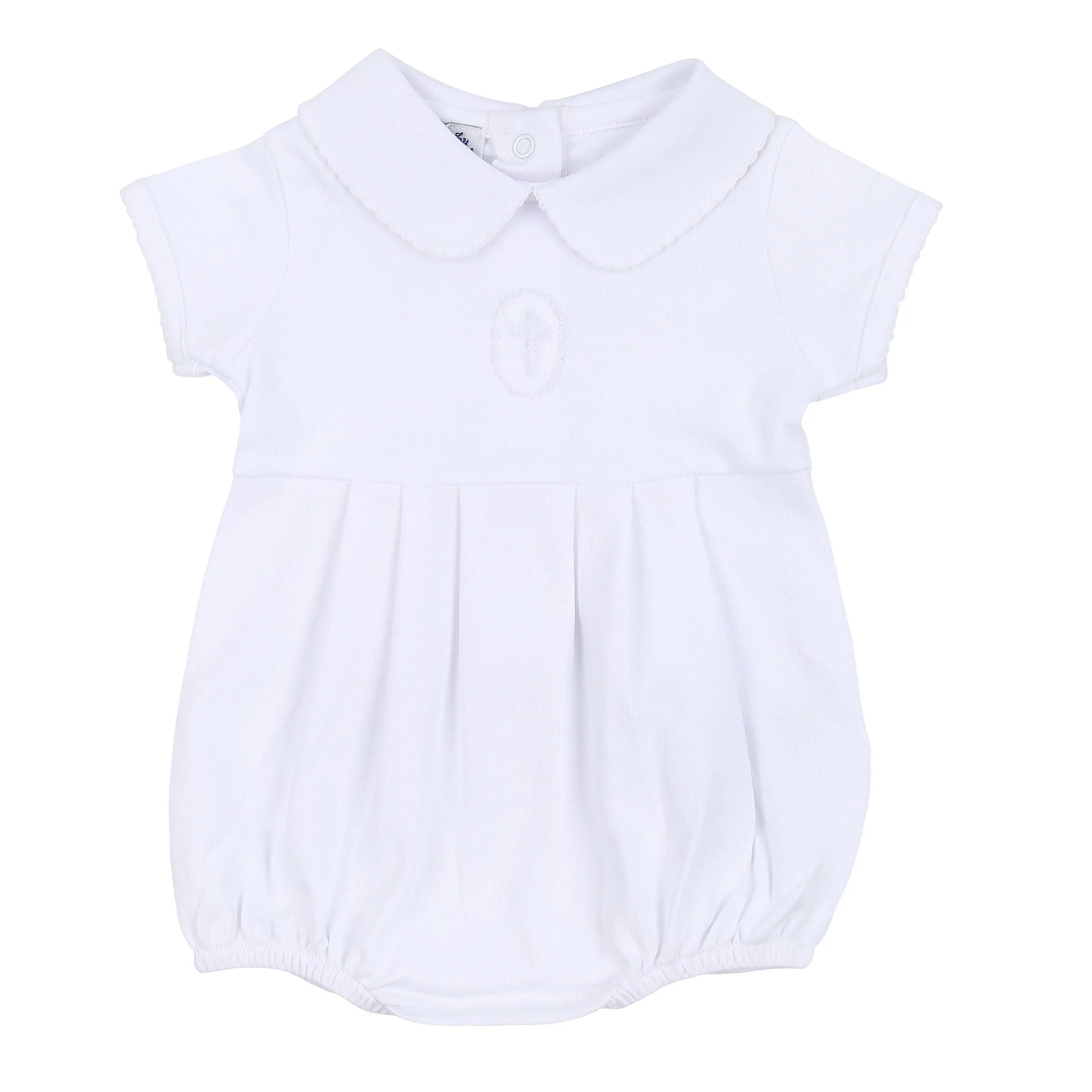 Magnolia Baby Blessed Spring 24 Emb Collared Bubble 5102