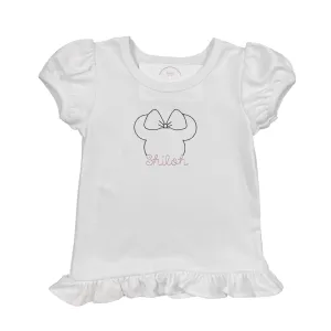 Mouse Embroidered Shirt