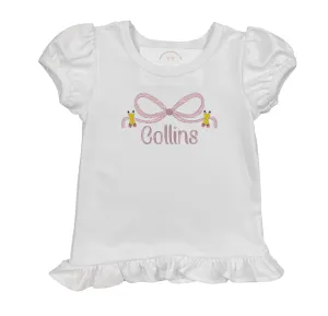 Pencil & Bow Embroidered Shirt