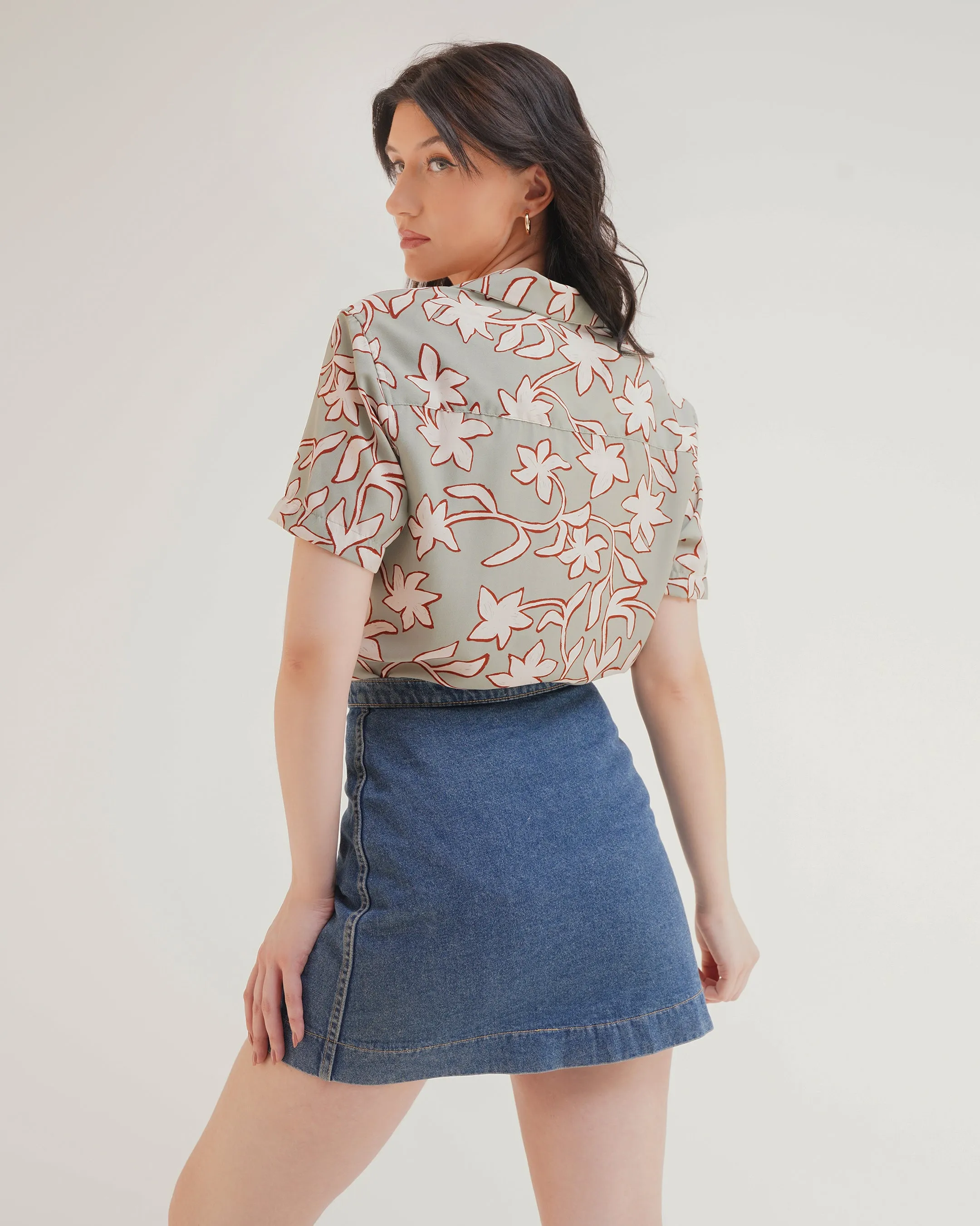 PRINTED BOYFRIEND SHIRT
