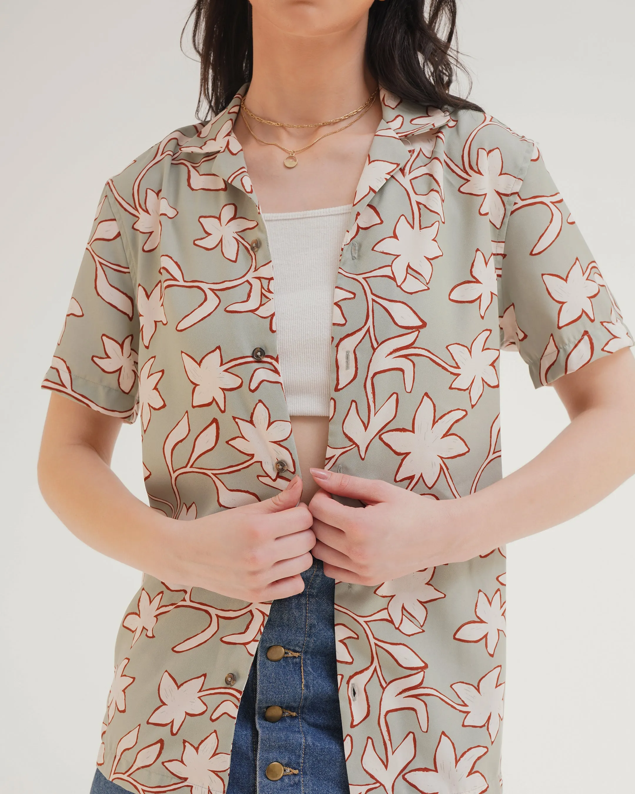 PRINTED BOYFRIEND SHIRT