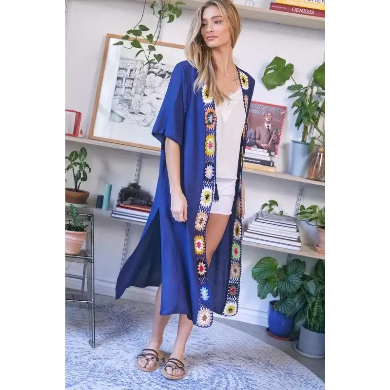 SOLID LONG CARDIGAN