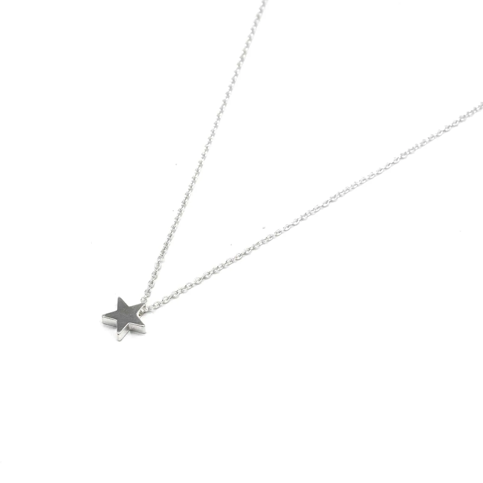 Star Dance Silver Necklace