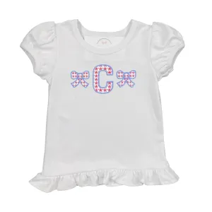 Stars & Bows Embroidered Shirt